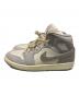 NIKE (ナイキ) AIR JORDAN1 MID SE グレー サイズ:27.5：13000円