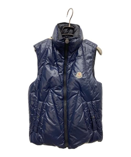 MONCLER（モンクレール）MONCLER (モンクレール) リバーシブルダウンベスト ネイビーの古着・服飾アイテム