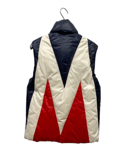 MONCLER（モンクレール）MONCLER (モンクレール) リバーシブルダウンベスト ネイビーの古着・服飾アイテム