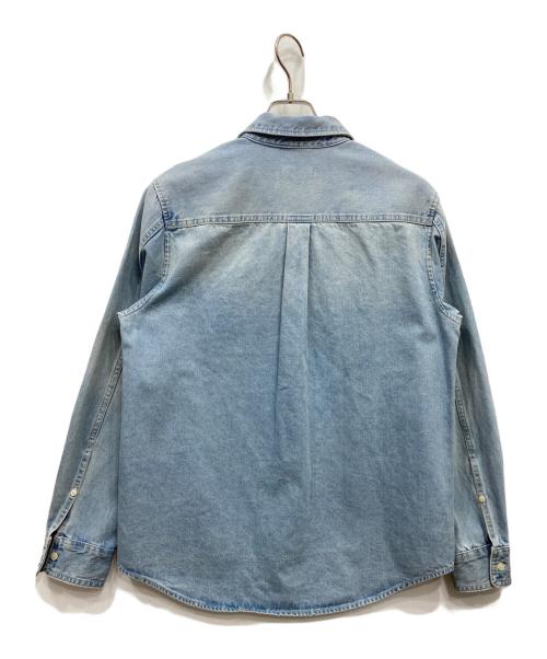 COACH（コーチ）COACH (コーチ) デニムシャツ ブルー サイズ:Sの古着・服飾アイテム
