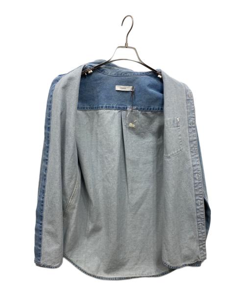 COACH（コーチ）COACH (コーチ) デニムシャツ ブルー サイズ:Sの古着・服飾アイテム