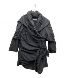 ISSEY MIYAKE（イッセイミヤケ）の古着「90’s デザインコート」｜ブラック