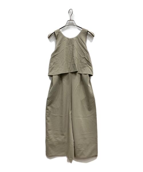 ANDREA&CO（アンドレアアンドコー）ANDREA&CO (アンドレアアンドコー) ワンピース ベージュ サイズ:FREEの古着・服飾アイテム