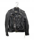 Schottショット）の古着「626VNW ライダースジャケット」｜ブラック