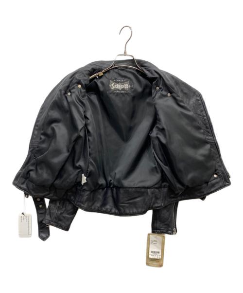 Schott（ショット）Schott (ショット) 626VNW ライダースジャケット ブラック サイズ:Sの古着・服飾アイテム