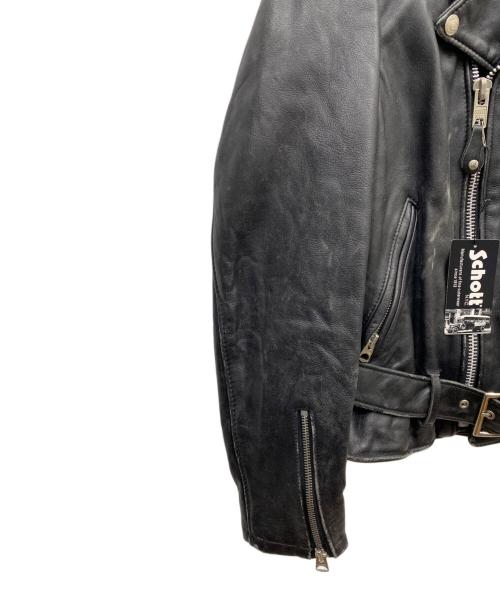 Schott（ショット）Schott (ショット) 626VNW ライダースジャケット ブラック サイズ:Sの古着・服飾アイテム