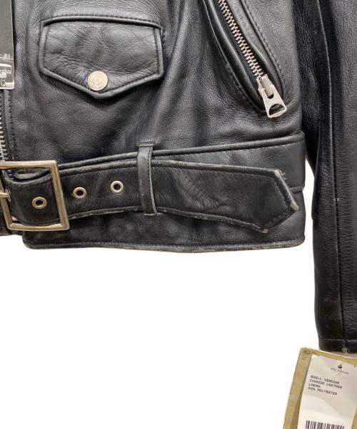 Schott（ショット）Schott (ショット) 626VNW ライダースジャケット ブラック サイズ:Sの古着・服飾アイテム