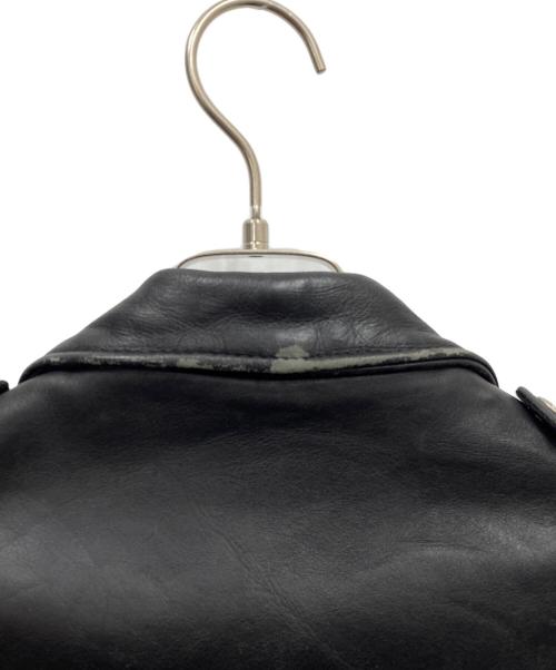 Schott（ショット）Schott (ショット) 626VNW ライダースジャケット ブラック サイズ:Sの古着・服飾アイテム