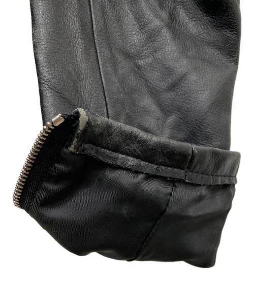 Schott（ショット）Schott (ショット) 626VNW ライダースジャケット ブラック サイズ:Sの古着・服飾アイテム