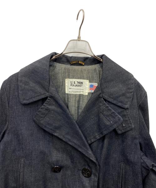 SCHOTT BROS.（ショット）SCHOTT BROS. (ショット) U.S.740N PEAJACKET インディゴ サイズ:Mの古着・服飾アイテム