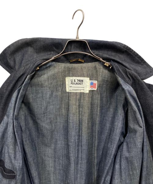 SCHOTT BROS.（ショット）SCHOTT BROS. (ショット) U.S.740N PEAJACKET インディゴ サイズ:Mの古着・服飾アイテム