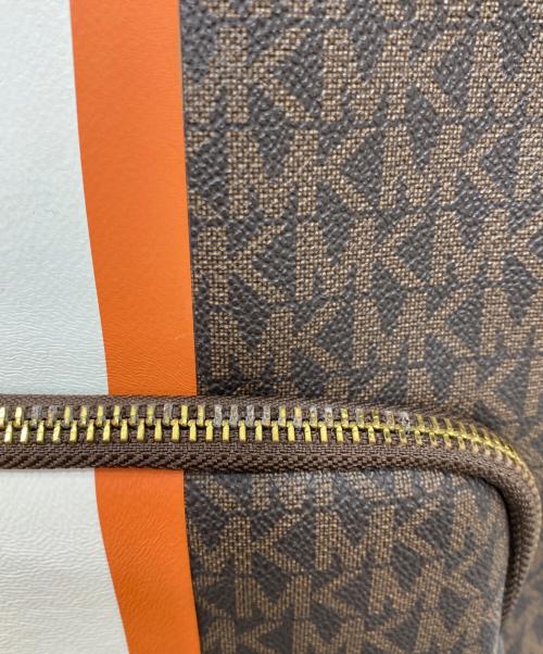 MICHAEL KORS（マイケル・コース）MICHAEL KORS (マイケル・コース) リュック ブラウンの古着・服飾アイテム