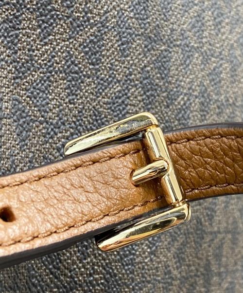 MICHAEL KORS（マイケル・コース）MICHAEL KORS (マイケル・コース) リュック ブラウンの古着・服飾アイテム
