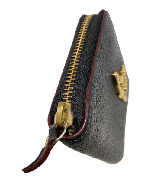 Vivienne Westwood（ヴィヴィアンウエストウッド）Vivienne Westwood (ヴィヴィアンウエストウッド) ラウンドファスナー財布 ブラックの古着・服飾アイテム