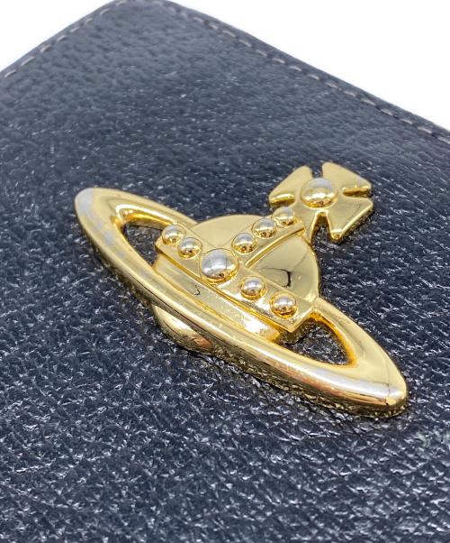 Vivienne Westwood（ヴィヴィアンウエストウッド）Vivienne Westwood (ヴィヴィアンウエストウッド) ラウンドファスナー財布 ブラックの古着・服飾アイテム