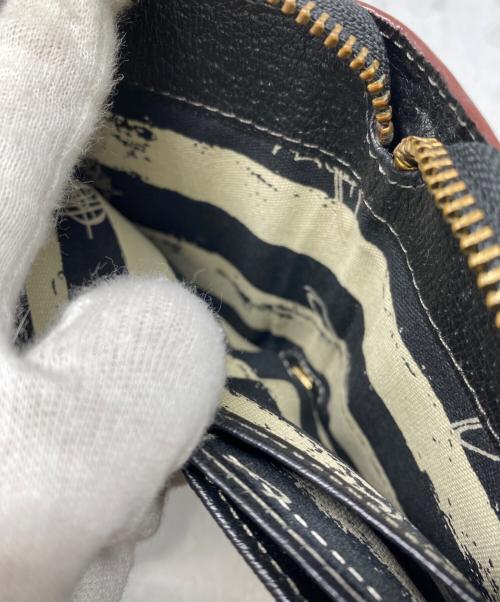 Vivienne Westwood（ヴィヴィアンウエストウッド）Vivienne Westwood (ヴィヴィアンウエストウッド) ラウンドファスナー財布 ブラックの古着・服飾アイテム