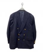 KENTケント）の古着「金釦ダブルジャケット」｜ネイビー