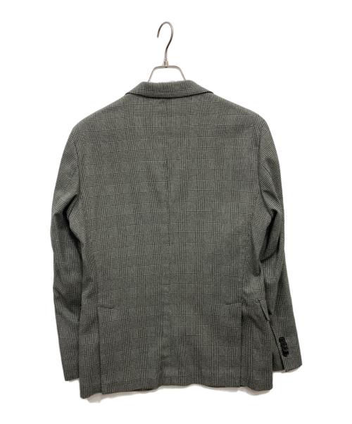 MACKINTOSH PHILOSOPHY（マッキントッシュ フィロソフィー）MACKINTOSH PHILOSOPHY (マッキントッシュ フィロソフィー) 2Bグレンチェックジャケット グレー サイズ:38の古着・服飾アイテム