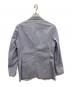 MACKINTOSH PHILOSOPHY (マッキントッシュ フィロソフィー) 3Bサッカージャケット ホワイト×ブルー サイズ:38：6000円
