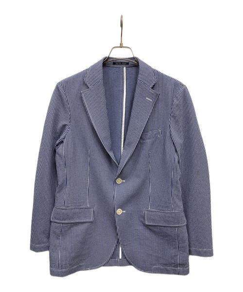 MACKINTOSH（マッキントッシュ）MACKINTOSH (マッキントッシュ) 2Bジャケット ホワイト×ネイビー サイズ:36の古着・服飾アイテム