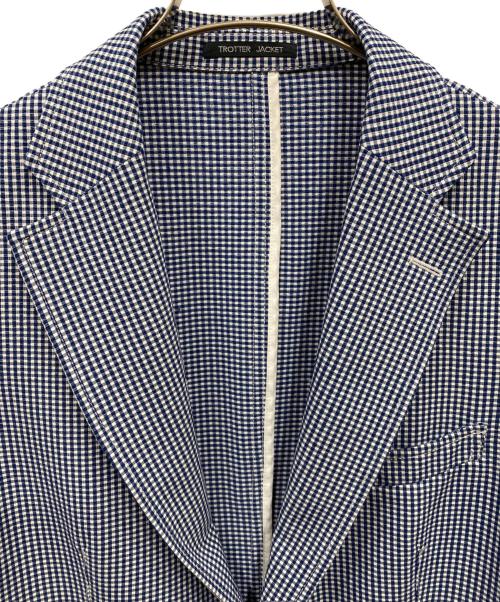 MACKINTOSH（マッキントッシュ）MACKINTOSH (マッキントッシュ) 2Bジャケット ホワイト×ネイビー サイズ:36の古着・服飾アイテム