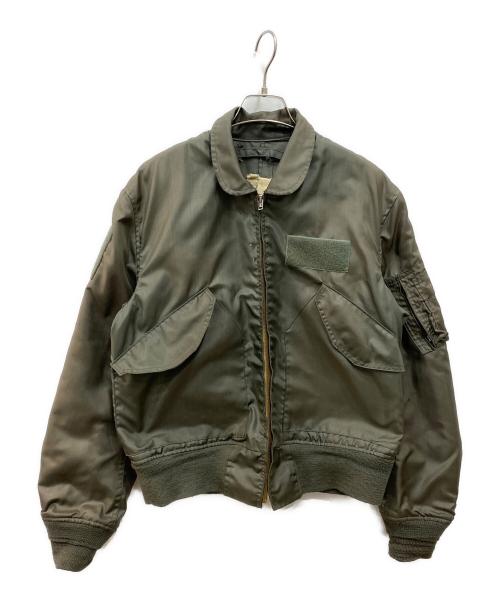 USAF（ユーエスエアフォース）USAF (ユーエスエアフォース) 80s CWP-36/Pフライトジャケット カーキ サイズ:Mの古着・服飾アイテム