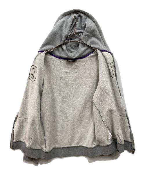 Quiksilver（クイックシルバー）Quiksilver (クイックシルバー) ジップパーカー グレー サイズ:XLの古着・服飾アイテム