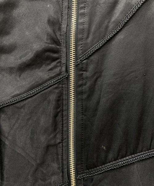 ANREALAGE（アンリアレイジ）ANREALAGE (アンリアレイジ) スパイラルブルゾン ブラック サイズ:46の古着・服飾アイテム