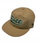 New Era×BoTTニューエラ×ボット）の古着「Script Logo RC 9FIFTY」｜ベージュ