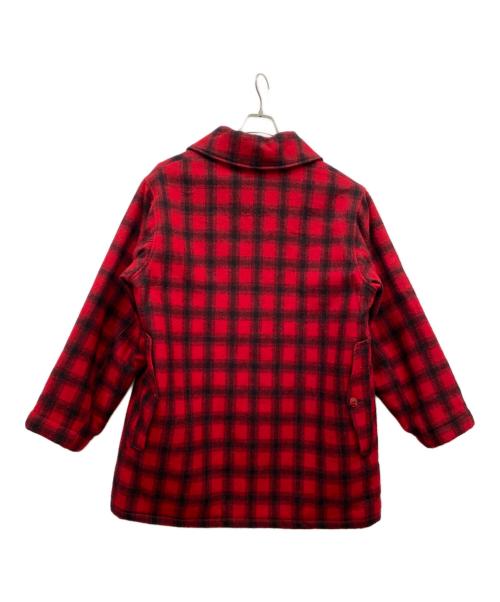WOOLRICH（ウールリッチ）WOOLRICH (ウールリッチ) ウールハーフコート レッド サイズ:48の古着・服飾アイテム
