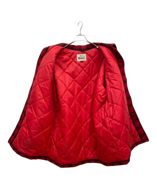 WOOLRICH（ウールリッチ）WOOLRICH (ウールリッチ) ウールハーフコート レッド サイズ:48の古着・服飾アイテム