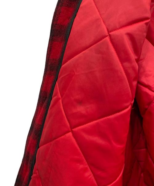 WOOLRICH（ウールリッチ）WOOLRICH (ウールリッチ) ウールハーフコート レッド サイズ:48の古着・服飾アイテム