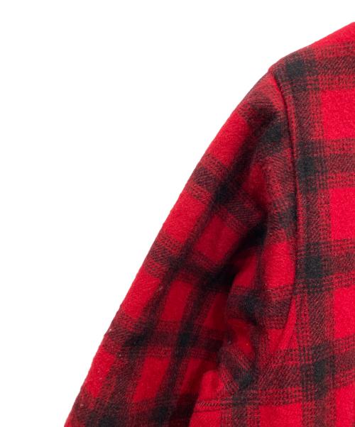 WOOLRICH（ウールリッチ）WOOLRICH (ウールリッチ) ウールハーフコート レッド サイズ:48の古着・服飾アイテム