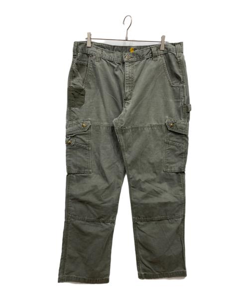 CarHartt（カーハート）CarHartt (カーハート) リップストップペインターパンツ グリーン サイズ:W38の古着・服飾アイテム