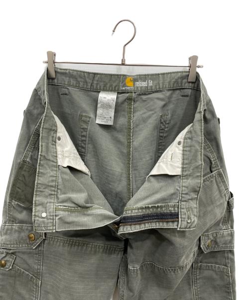 CarHartt（カーハート）CarHartt (カーハート) リップストップペインターパンツ グリーン サイズ:W38の古着・服飾アイテム