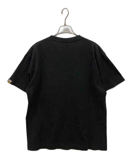 BAPE BY A BATHING APE（ベイプバイアベイシングエイプ）BAPE BY A BATHING APE (ベイプバイアベイシングエイプ) プリントTシャツ ブラック サイズ:Lの古着・服飾アイテム