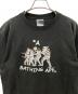 中古・古着 BAPE BY A BATHING APE (ベイプバイアベイシングエイプ) プリントTシャツ ブラック サイズ:L：7000円