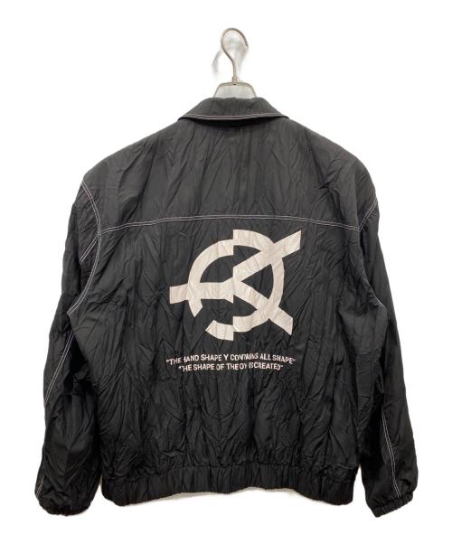 OY（オーワイ）OY (オーワイ) PLEATED JACKET ブラック サイズ:不明の古着・服飾アイテム