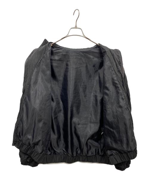 OY（オーワイ）OY (オーワイ) PLEATED JACKET ブラック サイズ:不明の古着・服飾アイテム