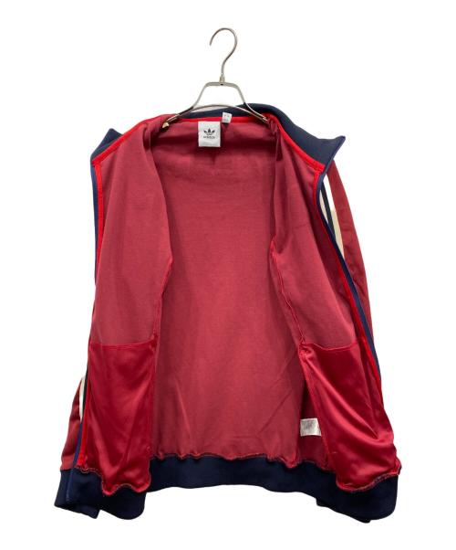 adidas（アディダス）adidas (アディダス) トラックジャケット レッド サイズ:Lの古着・服飾アイテム