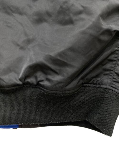 AVIREX（アヴィレックス）AVIREX (アヴィレックス) Manastash (マナスタッシュ) リバーシブルMA-1ジャケット ブラック×ブルー サイズ:Mの古着・服飾アイテム