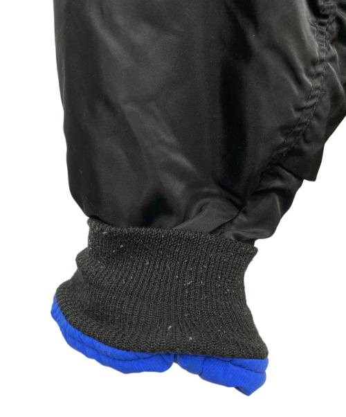 AVIREX（アヴィレックス）AVIREX (アヴィレックス) Manastash (マナスタッシュ) リバーシブルMA-1ジャケット ブラック×ブルー サイズ:Mの古着・服飾アイテム