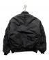 AVIREX (アヴィレックス) Manastash (マナスタッシュ) リバーシブルMA-1ジャケット ブラック×ブルー サイズ:M：11000円
