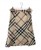 BURBERRY LONDONバーバリーロンドン）の古着「スカート」｜ベージュ