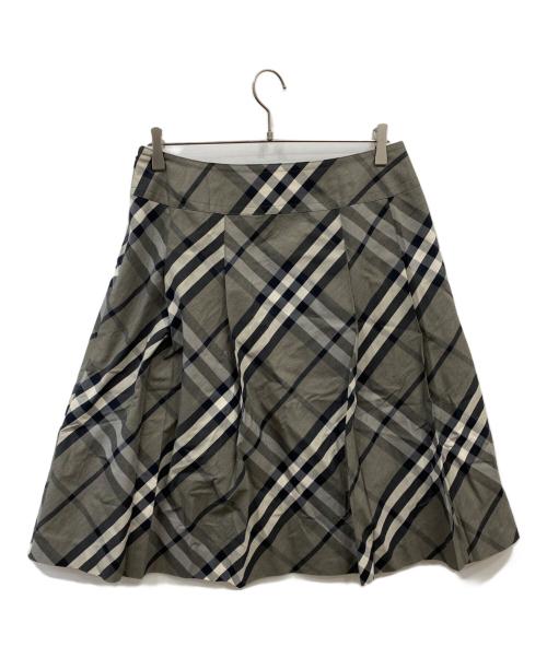 BURBERRY LONDON（バーバリーロンドン）BURBERRY LONDON (バーバリーロンドン) プリーツスカート ブラック サイズ:44の古着・服飾アイテム