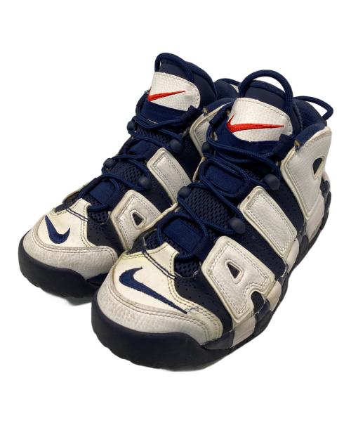 NIKE（ナイキ）NIKE (ナイキ) AIR MORE UP TEMPO ネイビー サイズ:24㎝の古着・服飾アイテム