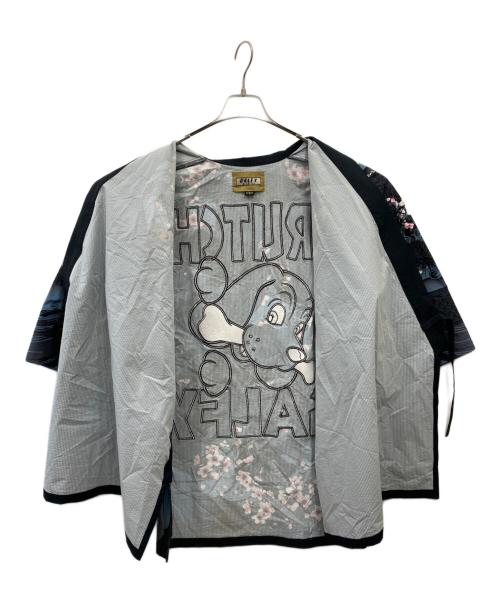 GALFY（ガルフィー）GALFY (ガルフィー) 卍甚平セットアップ ネイビー サイズ:XLの古着・服飾アイテム