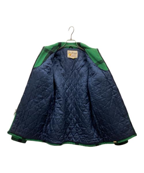 Fox Knapp（フォックスナップ）Fox Knapp (フォックスナップ) 60’s チェックウールジャケット グリーン サイズ:Sの古着・服飾アイテム