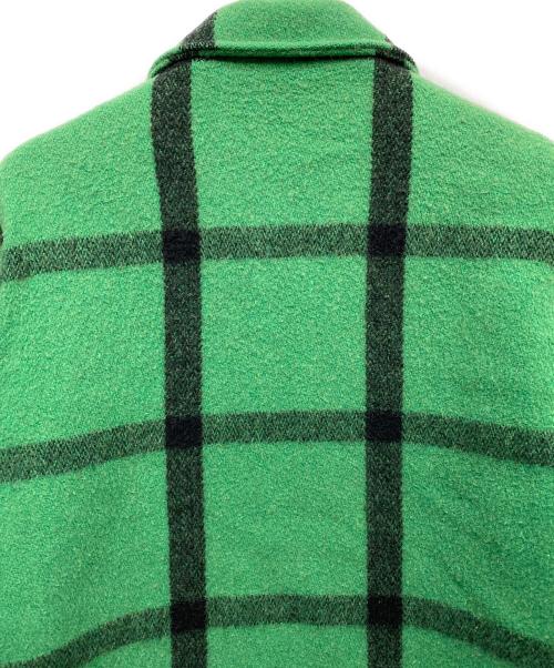 Fox Knapp（フォックスナップ）Fox Knapp (フォックスナップ) 60’s チェックウールジャケット グリーン サイズ:Sの古着・服飾アイテム