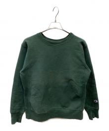 Champion REVERSE WEAVE（チャンピオン リバース ウィーブ）の古着「リバースウィーブスウェット」｜グリーン